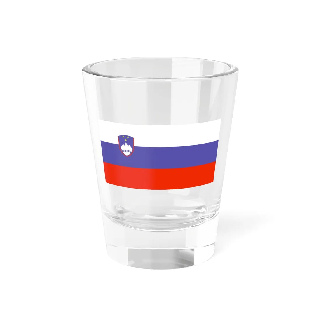 Flag of Slovenia WFB 2000 (Slovenia) Shot Glass 1.5oz 1.5oz - Go Mug Yourself