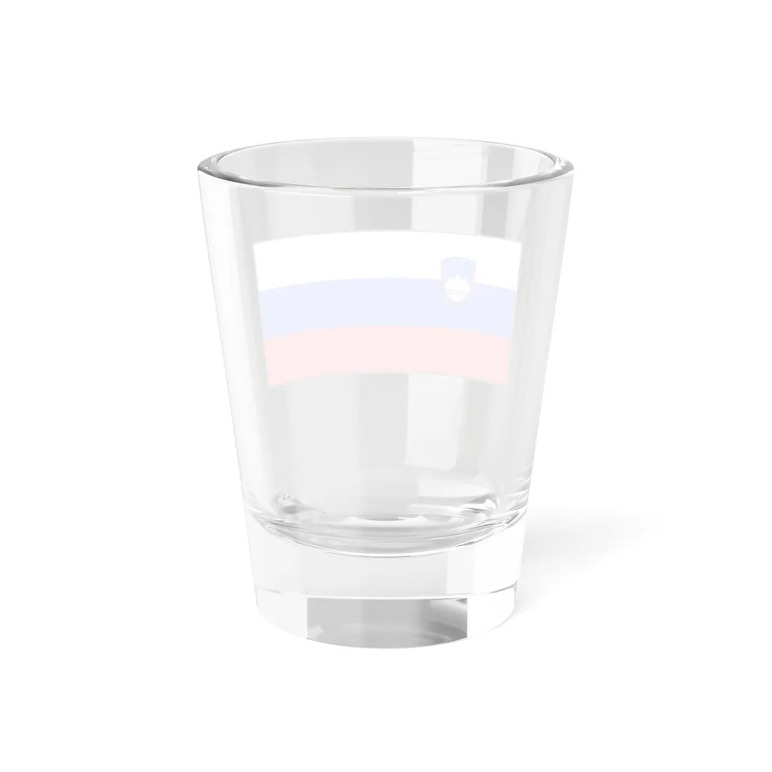 Flag of Slovenia with border (Slovenia) Shot Glass 1.5oz - Go Mug Yourself