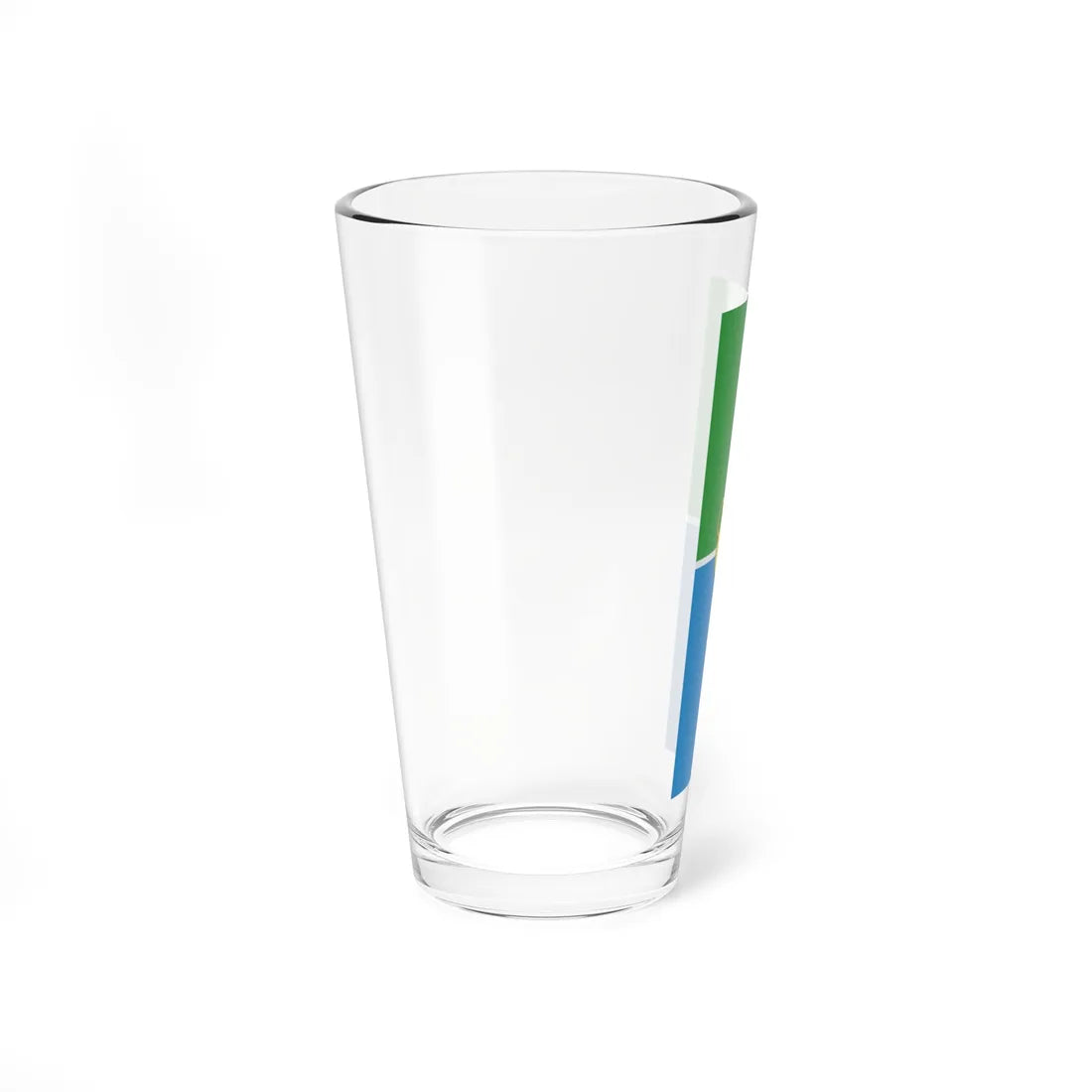 Flag of Smarjeske Toplice vertical (Slovenia) Pint Glass 16oz - Go Mug Yourself