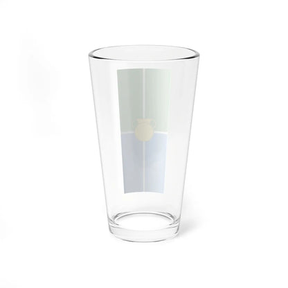 Flag of Smarjeske Toplice vertical (Slovenia) Pint Glass 16oz - Go Mug Yourself