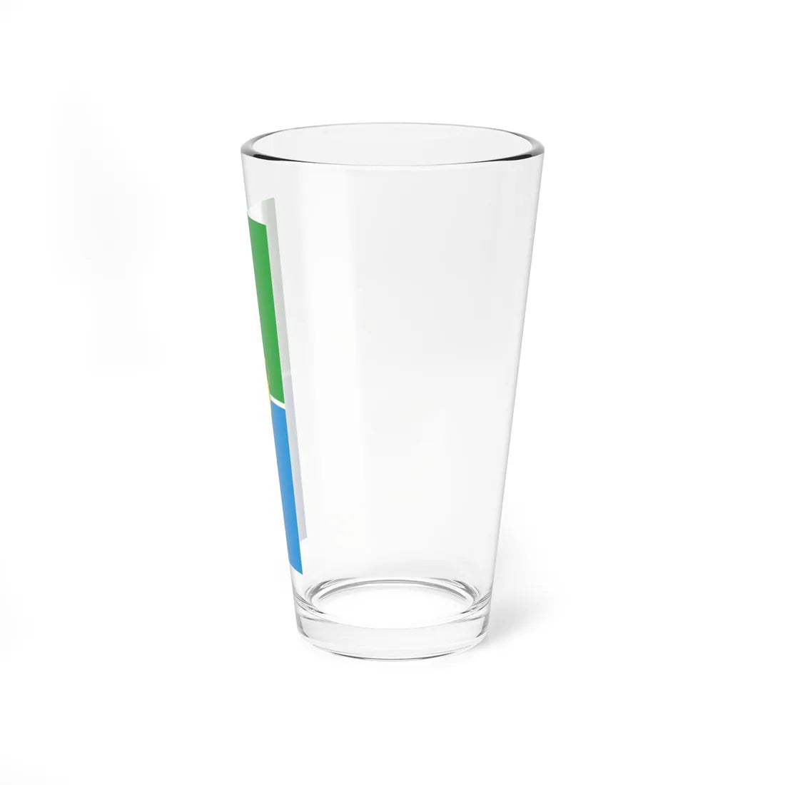 Flag of Smarjeske Toplice vertical (Slovenia) Pint Glass 16oz - Go Mug Yourself