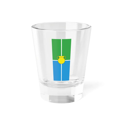 Flag of Smarjeske Toplice vertical (Slovenia) Shot Glass 1.5oz 1.5oz - Go Mug Yourself