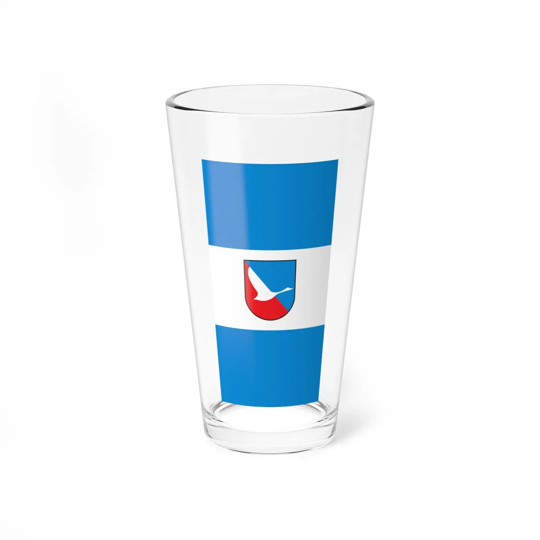 Flag of Smartno ob Paki vertical (Slovenia) Pint Glass 16oz 16oz - Go Mug Yourself