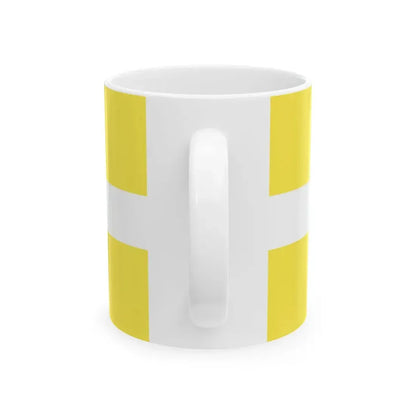 Flag of Smiltene (Latvia) White Coffee Mug - Go Mug Yourself