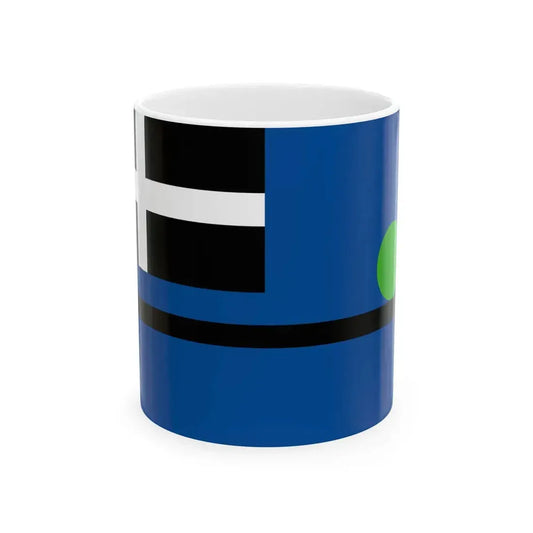 Flag of Smith Island Maryland (United States) White Coffee Mug 11oz - Go Mug Yourself