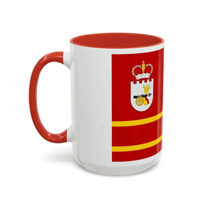 Flag of Smolensk Oblast Russia - Accent Coffee Mug - Go Mug Yourself