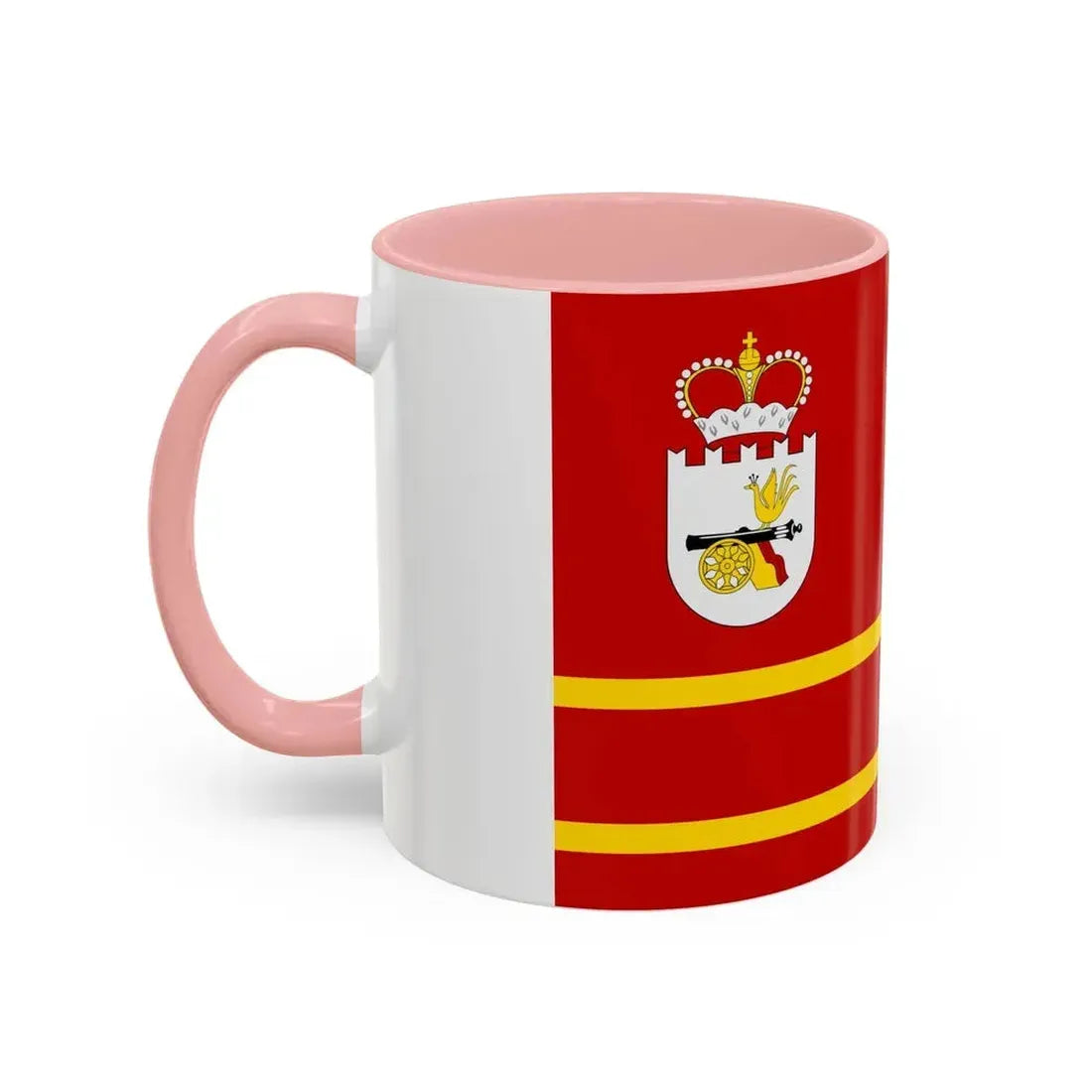 Flag of Smolensk Oblast Russia - Accent Coffee Mug - Go Mug Yourself