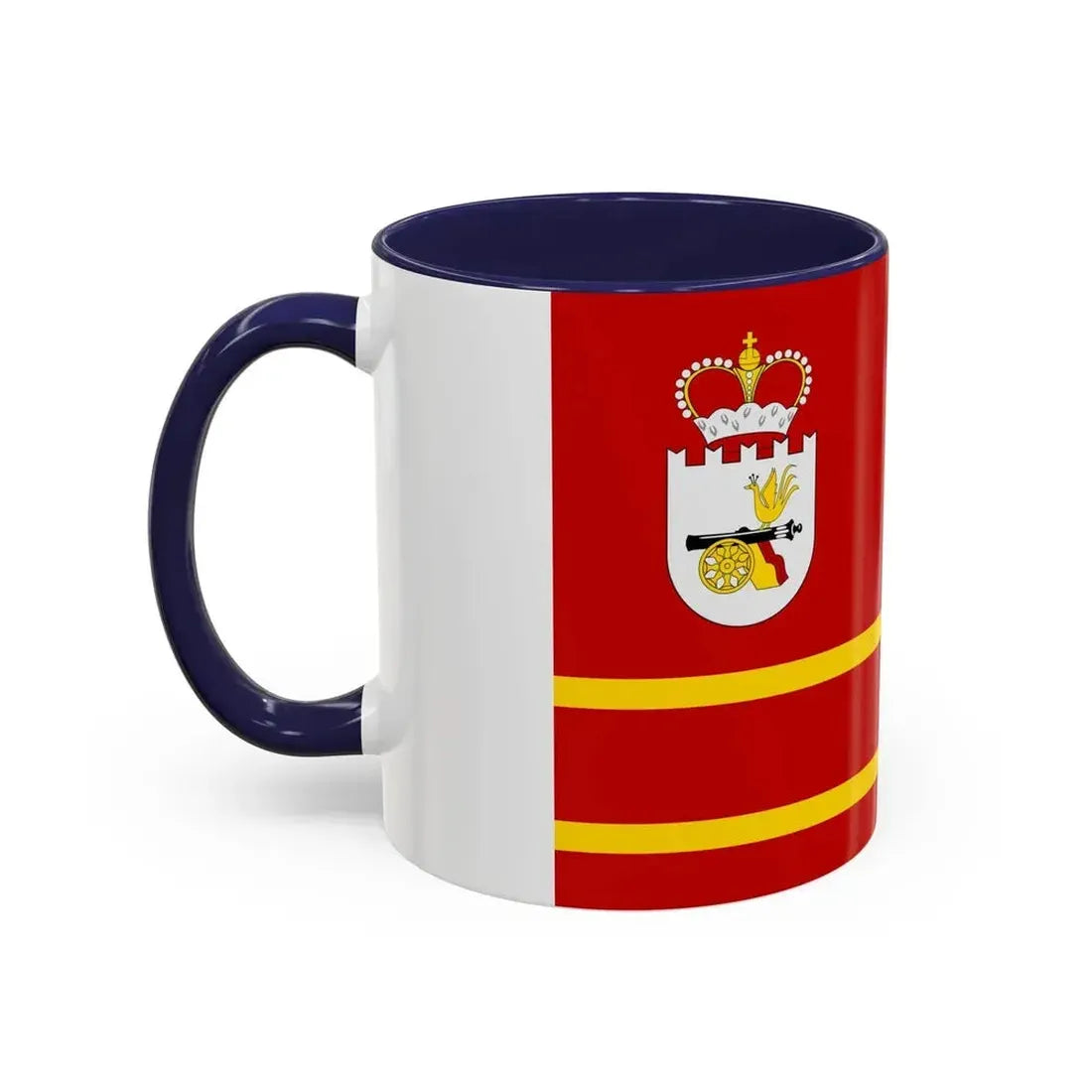 Flag of Smolensk Oblast Russia - Accent Coffee Mug - Go Mug Yourself