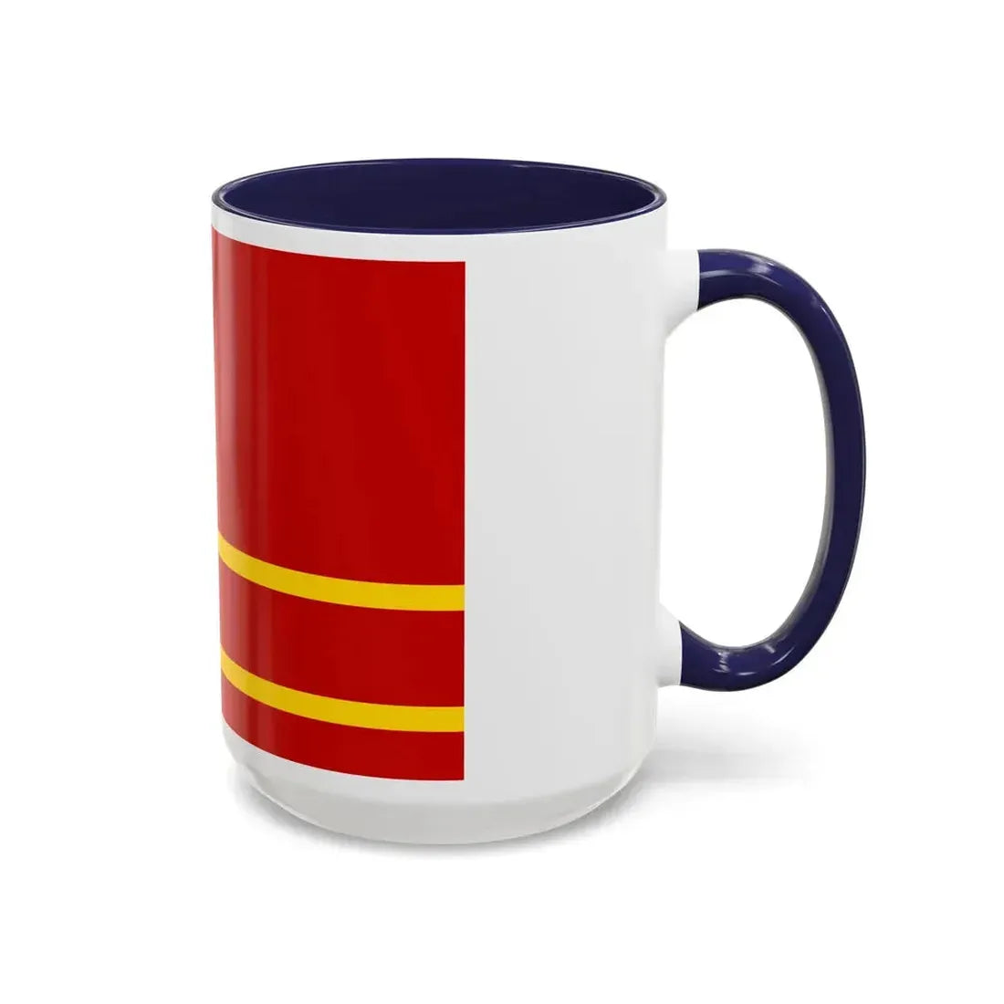 Flag of Smolensk Oblast Russia - Accent Coffee Mug - Go Mug Yourself