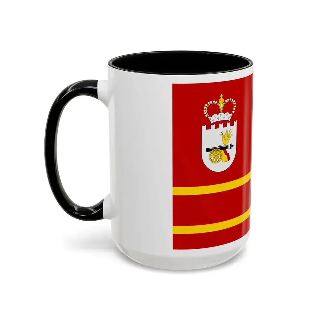Flag of Smolensk Oblast Russia - Accent Coffee Mug - Go Mug Yourself