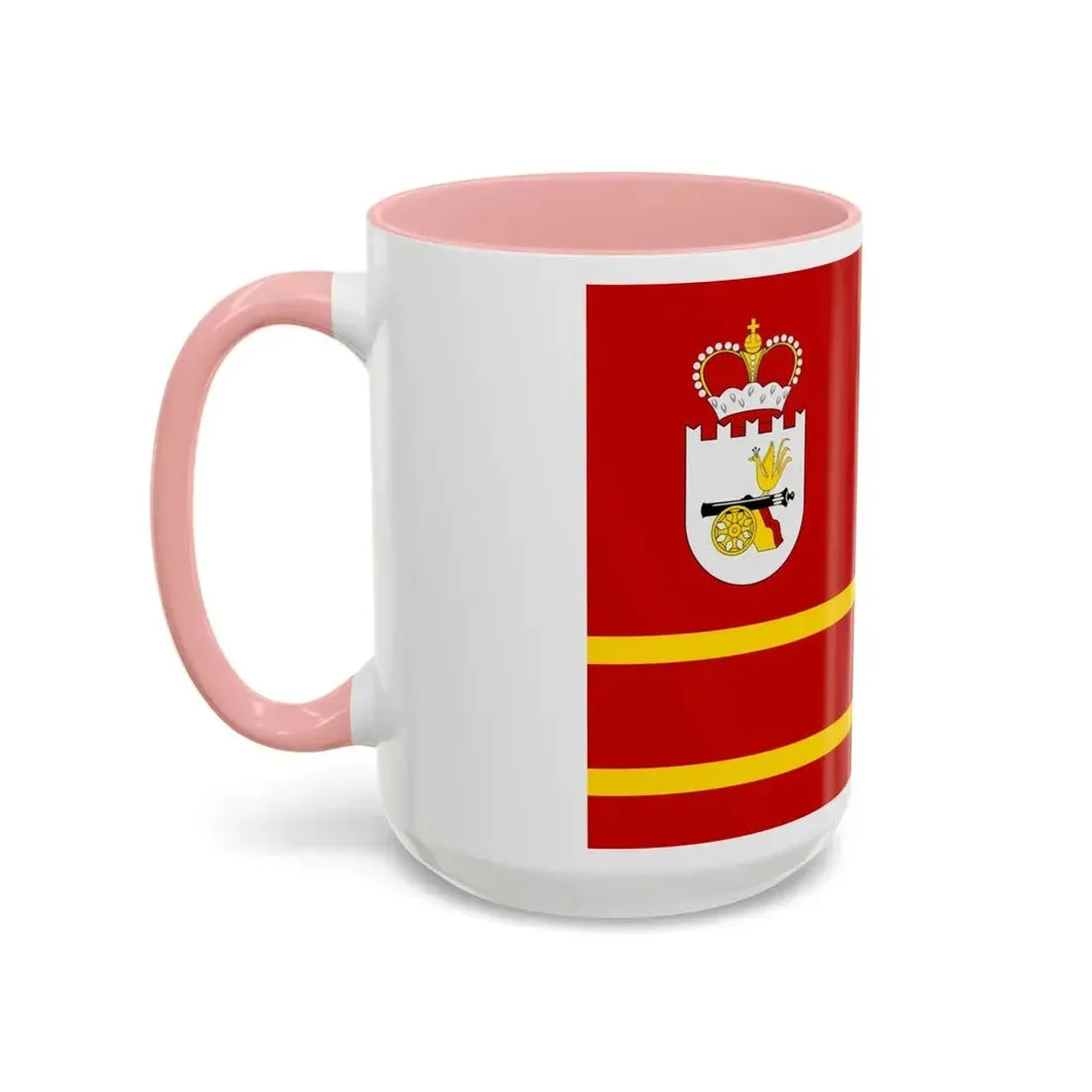 Flag of Smolensk Oblast Russia - Accent Coffee Mug - Go Mug Yourself