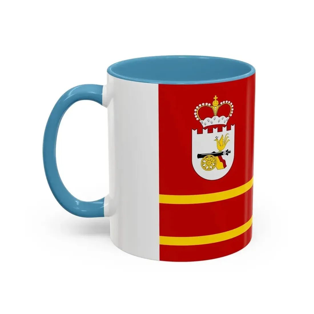Flag of Smolensk Oblast Russia - Accent Coffee Mug - Go Mug Yourself