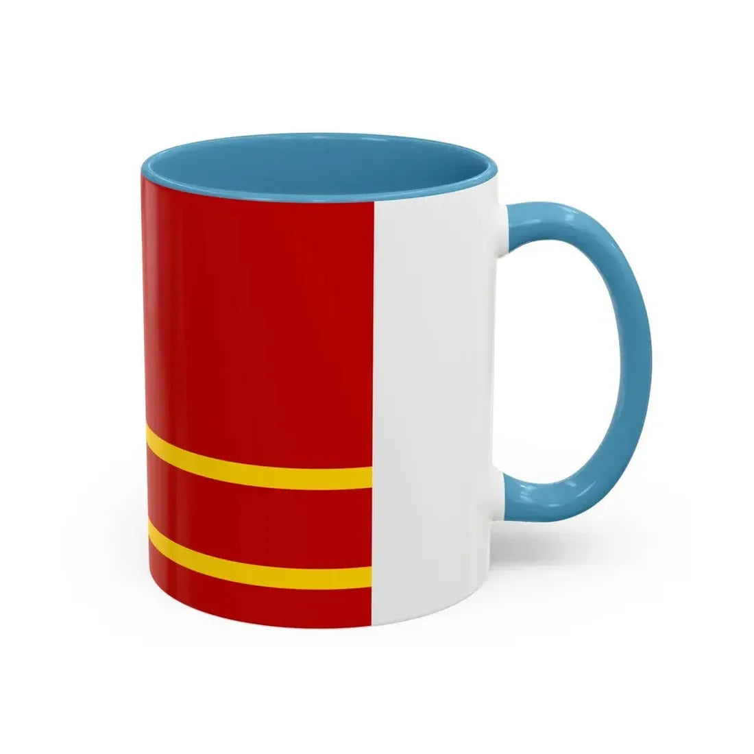 Flag of Smolensk Oblast Russia - Accent Coffee Mug - Go Mug Yourself