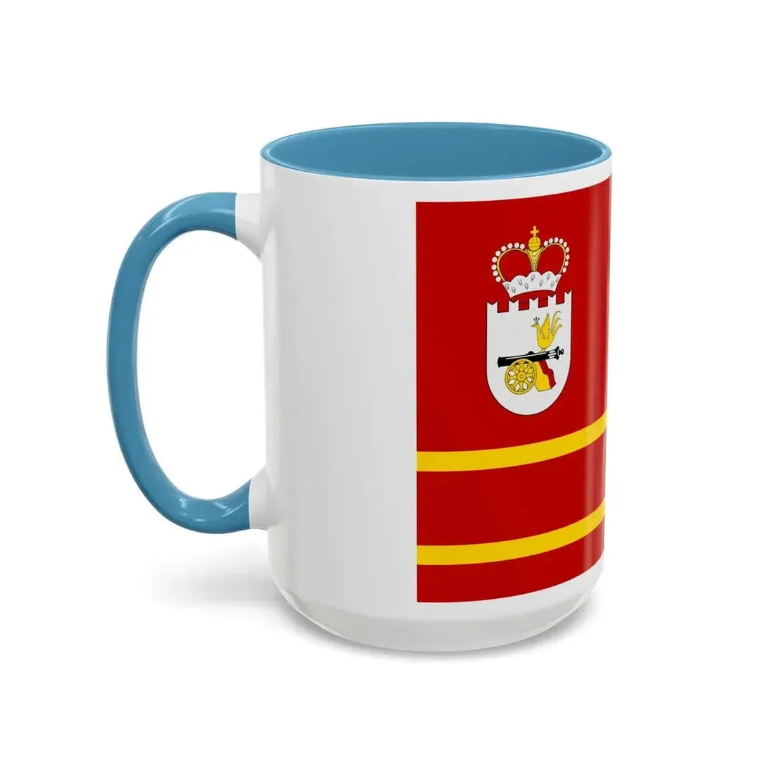 Flag of Smolensk Oblast Russia - Accent Coffee Mug - Go Mug Yourself
