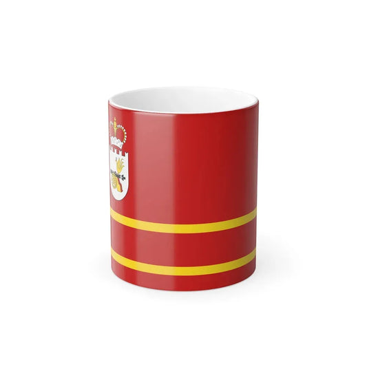 Flag of Smolensk Oblast Russia - Color Changing Coffee Mug 11oz - Go Mug Yourself