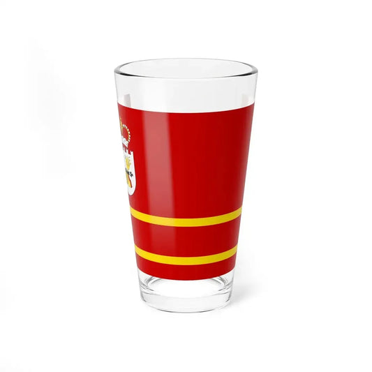 Flag of Smolensk Oblast Russia - Pint Glass 16oz 16oz - Go Mug Yourself