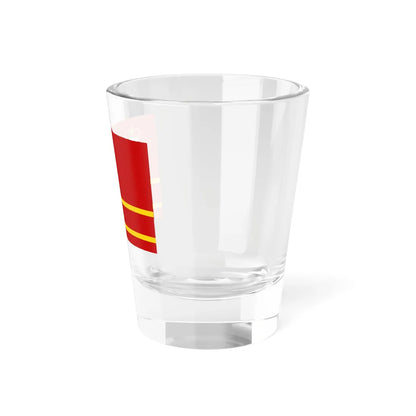 Flag of Smolensk Oblast (Russia) Shot Glass 1.5oz - Go Mug Yourself