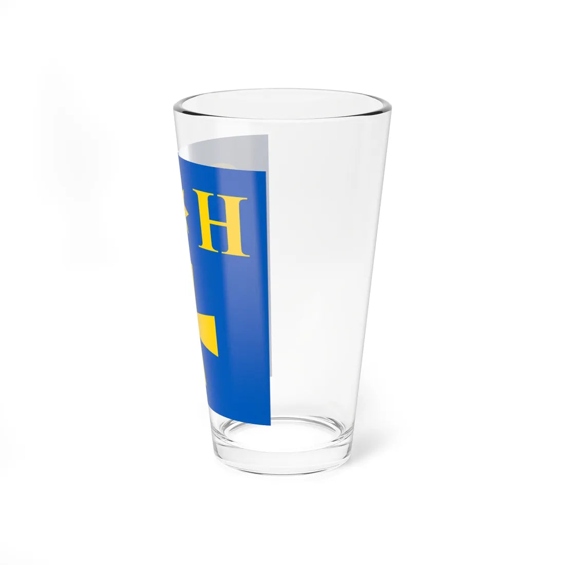 Flag of Smozhe (Ukraine) Pint Glass 16oz - Go Mug Yourself