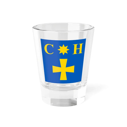 Flag of Smozhe (Ukraine) Shot Glass 1.5oz 1.5oz - Go Mug Yourself