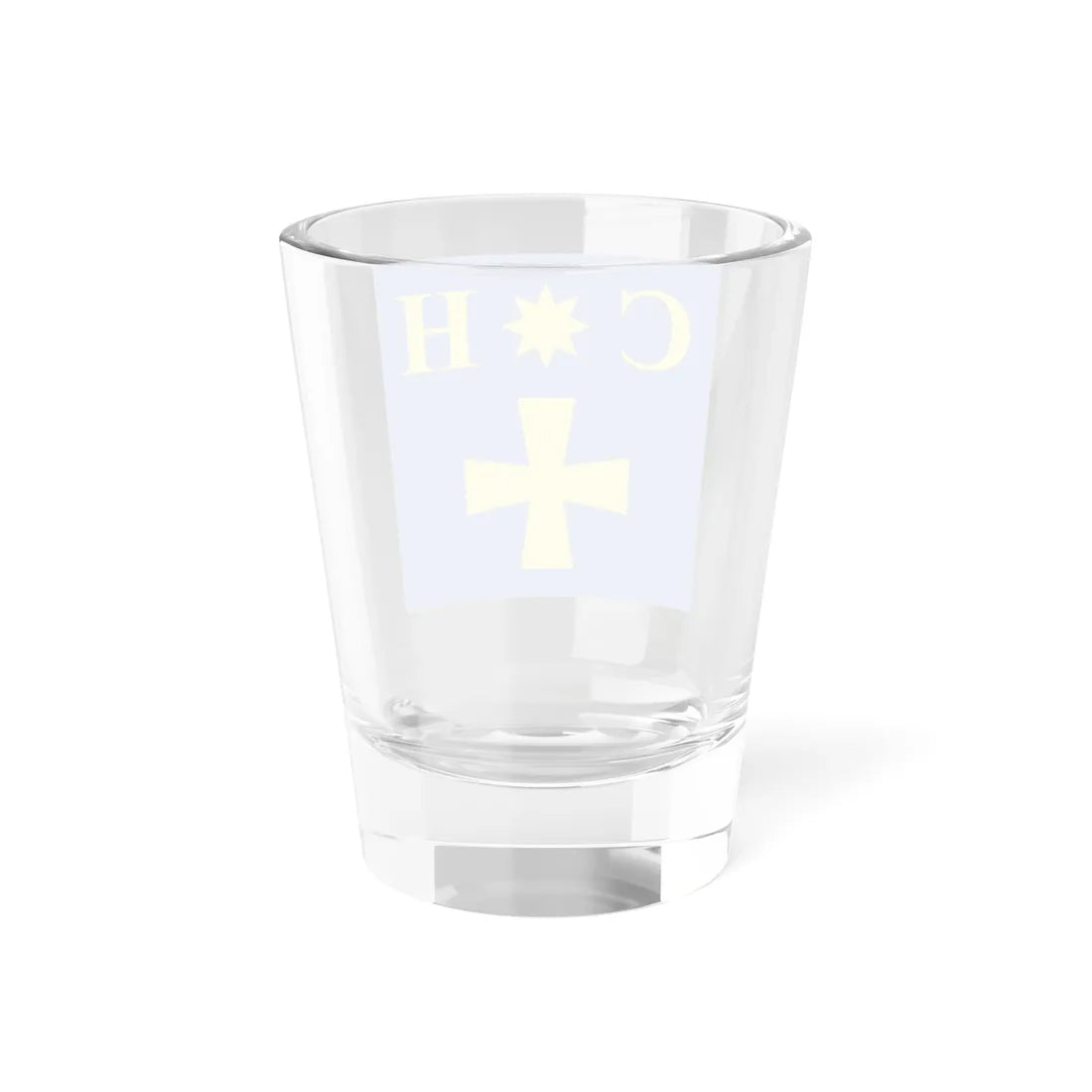 Flag of Smozhe (Ukraine) Shot Glass 1.5oz - Go Mug Yourself