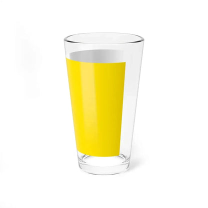 Flag of Sneek the second city of the province of Friesland Netherlands - Pint Glass 16oz - Go Mug Yourself