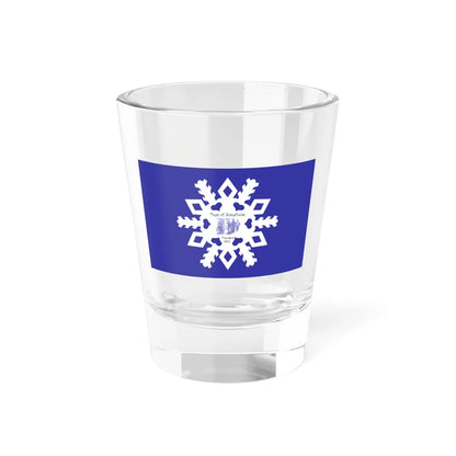Flag of Snowflake Arizona (United States) Shot Glass 1.5oz 1.5oz - Go Mug Yourself