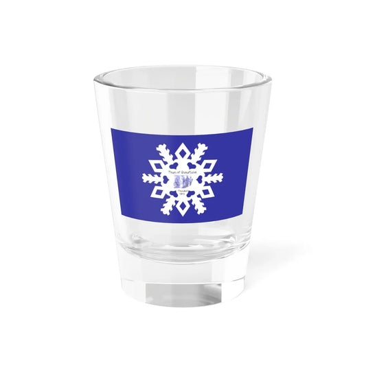 Flag of Snowflake Arizona (United States) Shot Glass 1.5oz 1.5oz - Go Mug Yourself