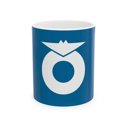 Flag of Sobetsu Hokkaido (Japan) White Coffee Mug 11oz - Go Mug Yourself