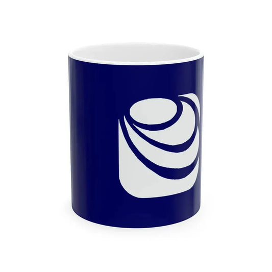 Flag of Social Democracy Serbia (Serbia) White Coffee Mug 11oz - Go Mug Yourself