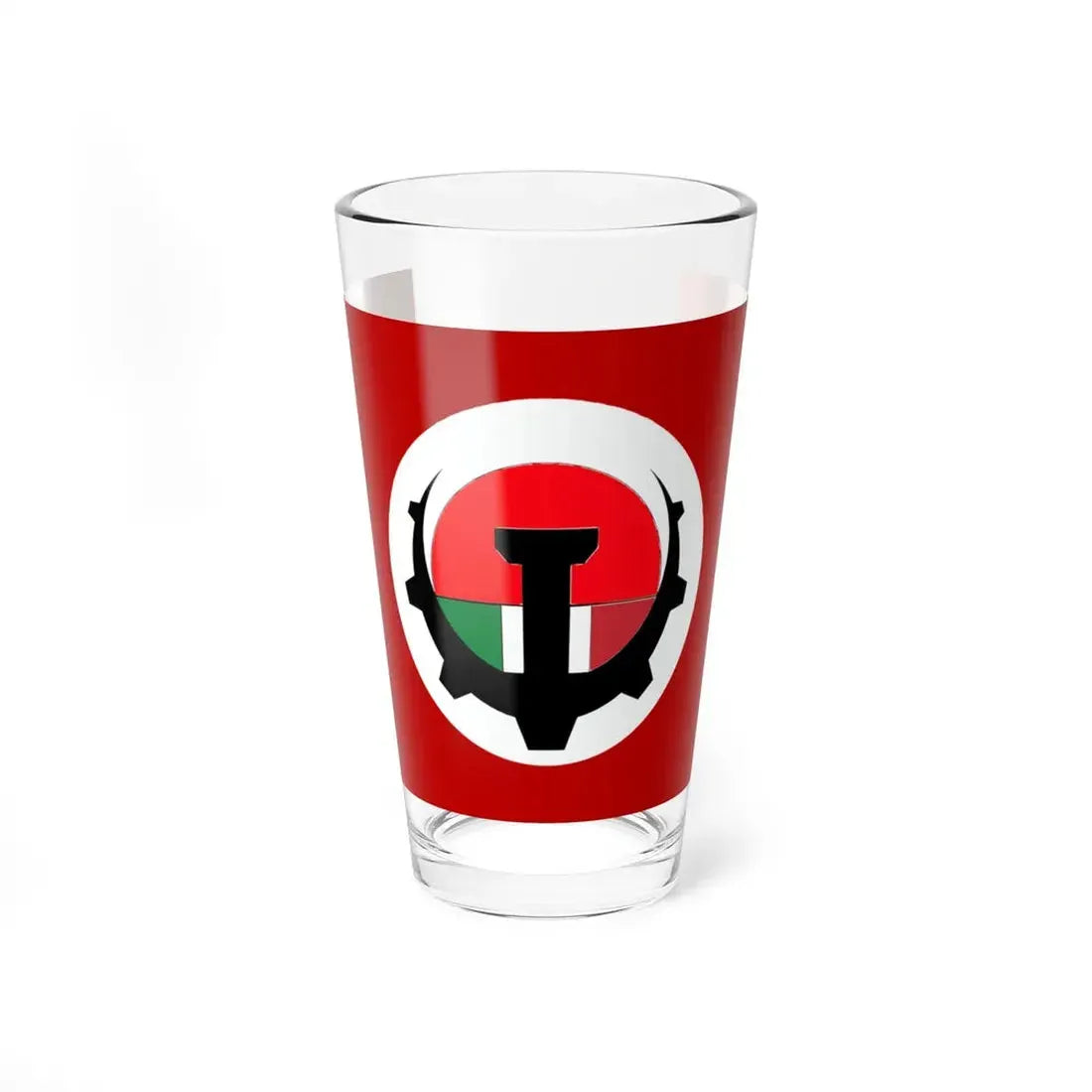 Flag of Socialist Homeland (Italy) Pint Glass 16oz 16oz - Go Mug Yourself