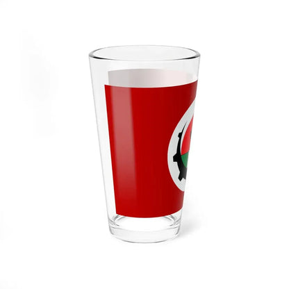 Flag of Socialist Homeland (Italy) Pint Glass 16oz - Go Mug Yourself