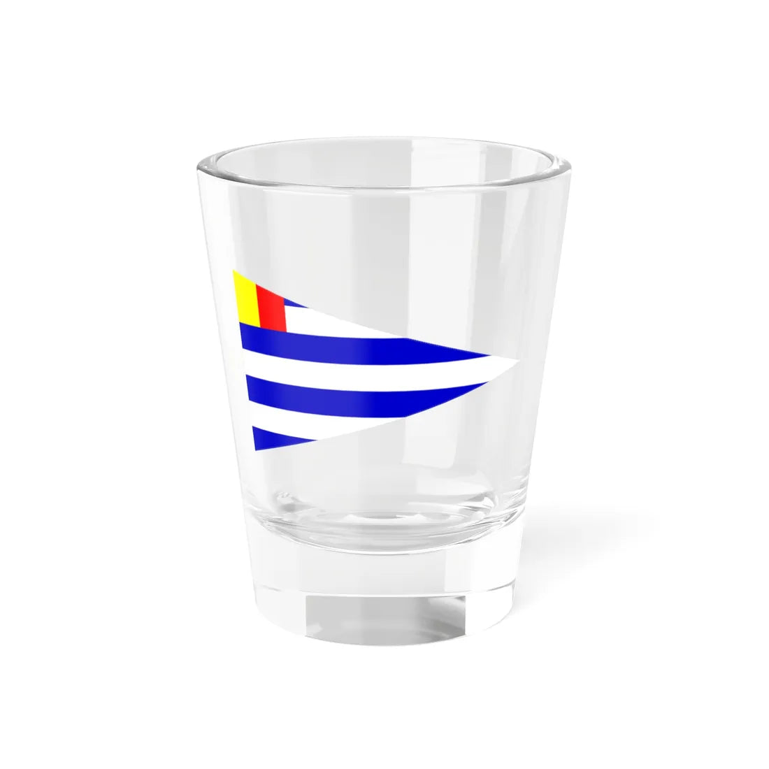 Flag of societe nautique de geneve (Switzerland) Shot Glass 1.5oz 1.5oz - Go Mug Yourself