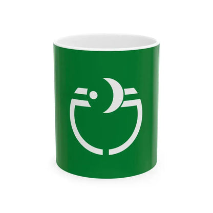 Flag of Sodegaura Chiba (Japan) White Coffee Mug 11oz - Go Mug Yourself