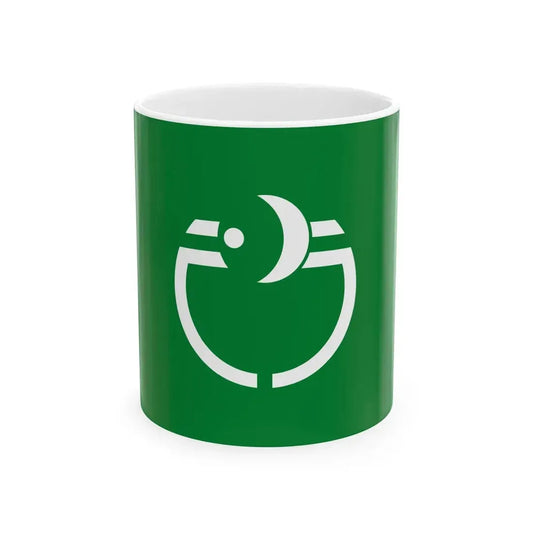 Flag of Sodegaura Chiba (Japan) White Coffee Mug 11oz - Go Mug Yourself