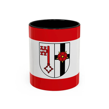 Flag of Soest Germany - Accent Coffee Mug 11oz Black - Go Mug Yourself