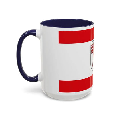 Flag of Soest Germany - Accent Coffee Mug - Go Mug Yourself