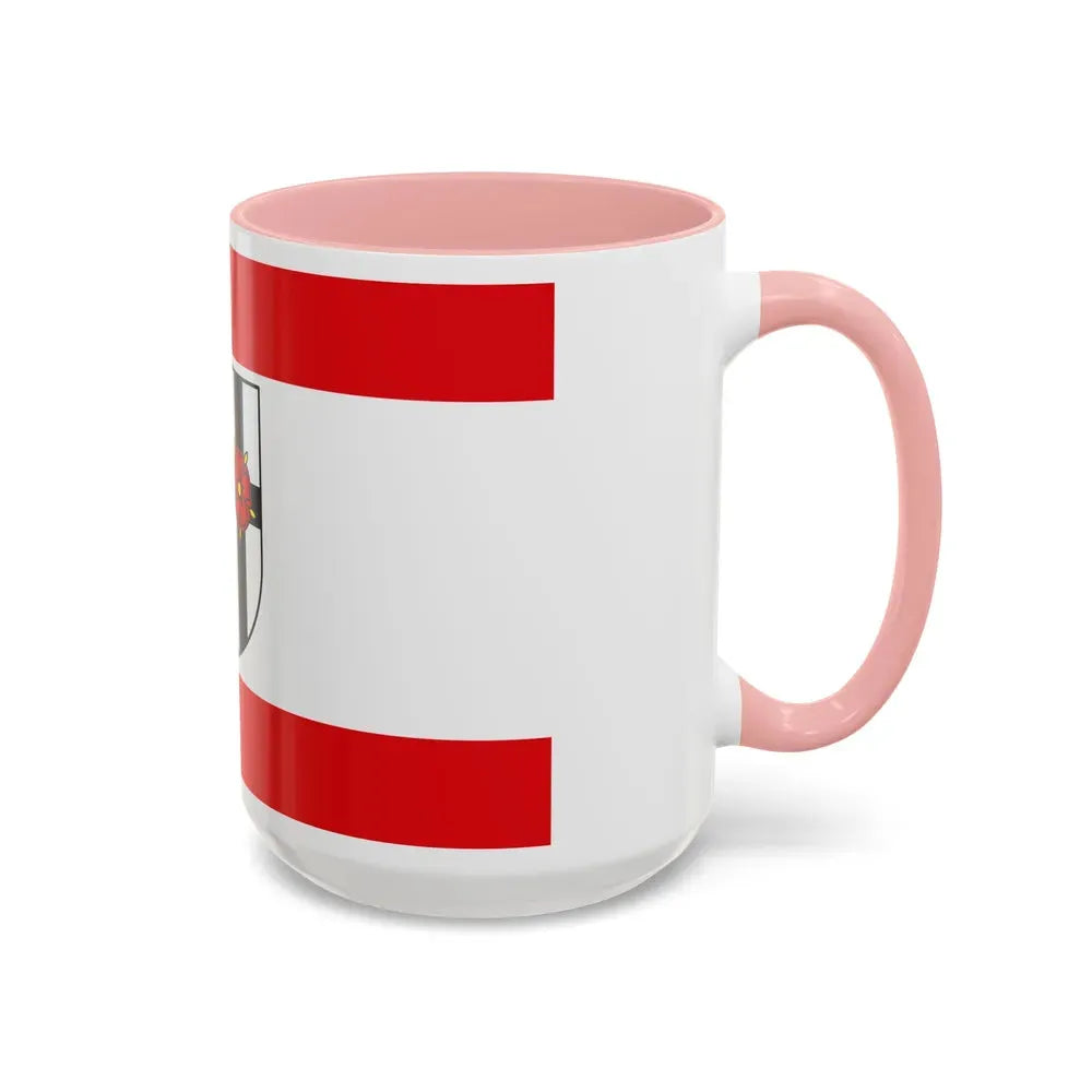 Flag of Soest Germany - Accent Coffee Mug - Go Mug Yourself