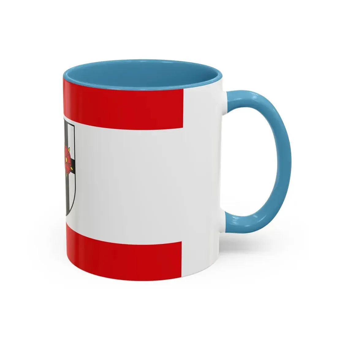 Flag of Soest Germany - Accent Coffee Mug - Go Mug Yourself