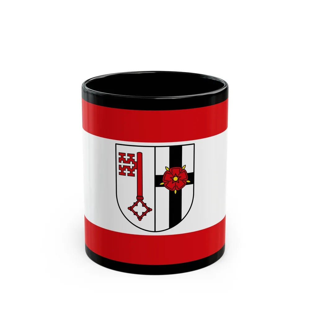 Flag of Soest Germany - Black Coffee Mug-11oz-Go Mug Yourself