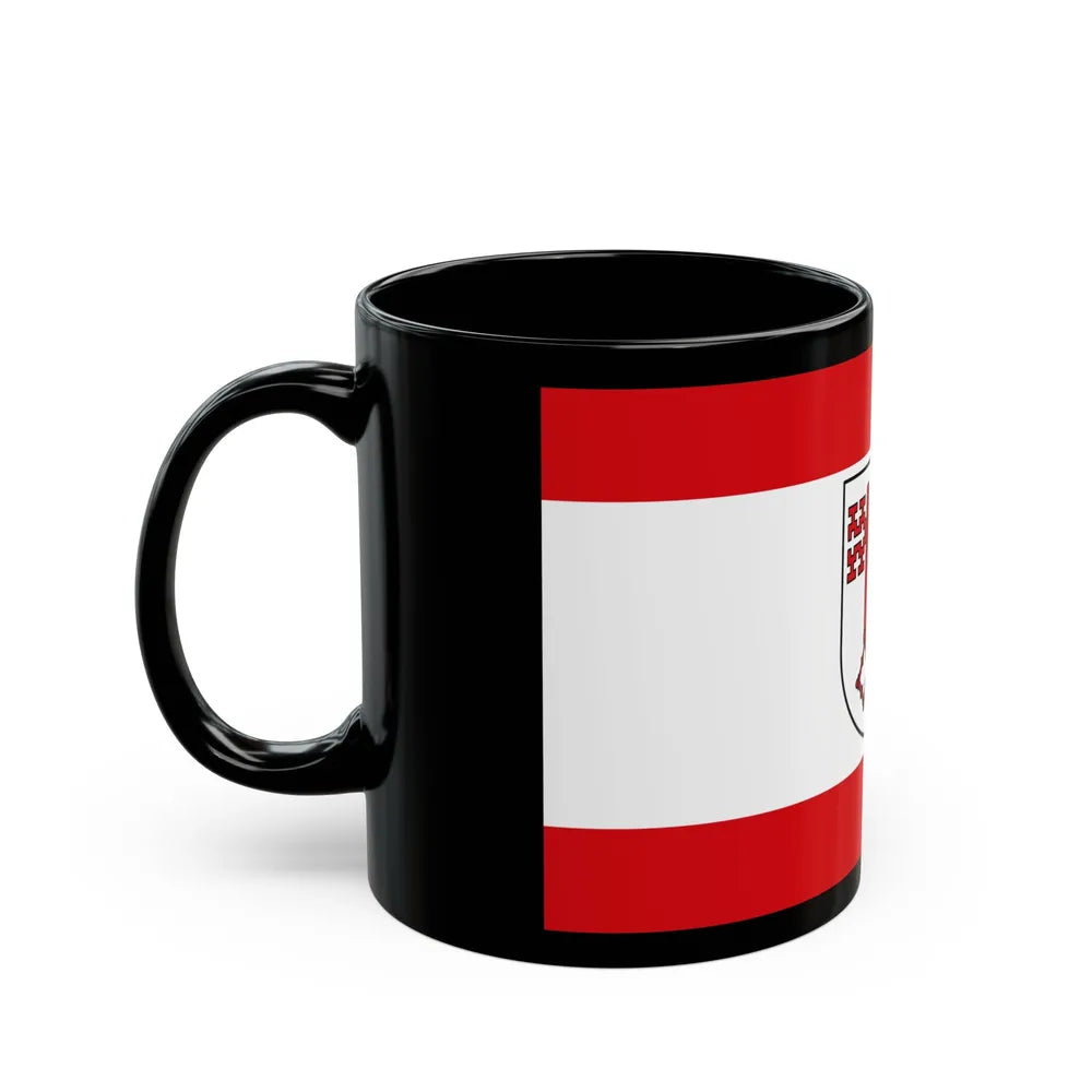 Flag of Soest Germany - Black Coffee Mug-Go Mug Yourself