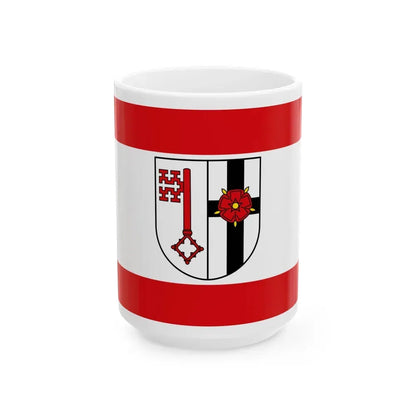 Flag of Soest Germany - White Coffee Mug 15oz - Go Mug Yourself
