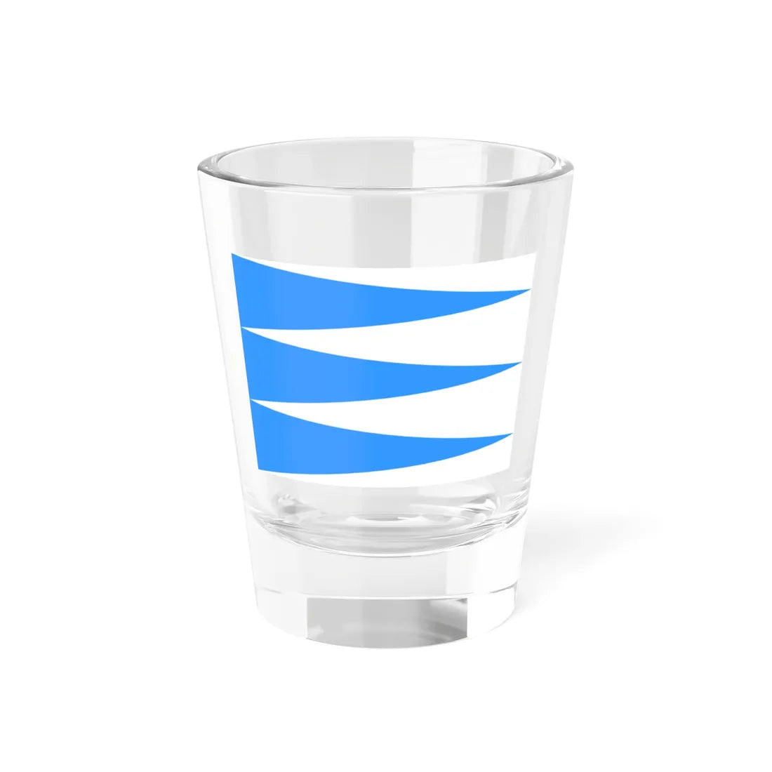 Flag of Sogn og Fjordane (Norway) Shot Glass 1.5oz 1.5oz - Go Mug Yourself