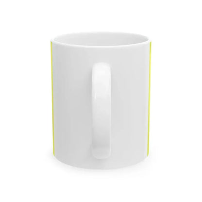Flag of Solidarity Force (El Salvador) White Coffee Mug - Go Mug Yourself
