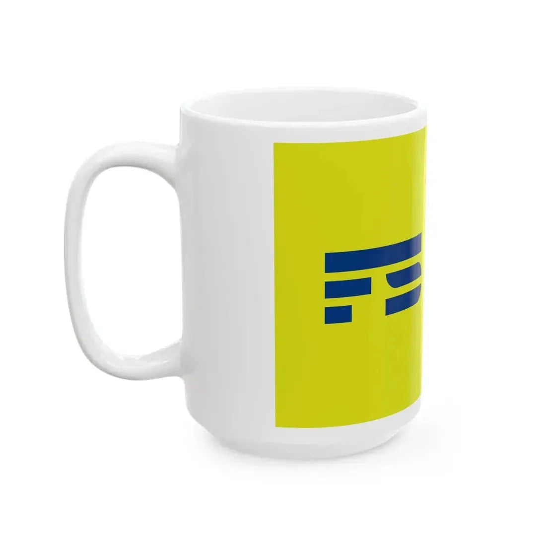 Flag of Solidarity Force (El Salvador) White Coffee Mug - Go Mug Yourself