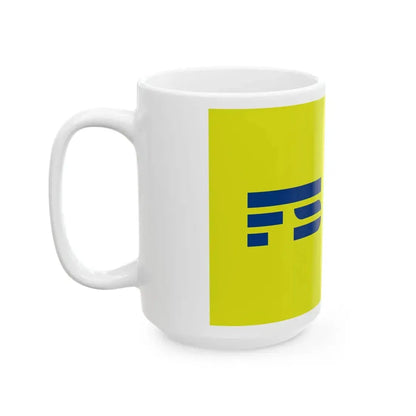 Flag of Solidarity Force (El Salvador) White Coffee Mug - Go Mug Yourself