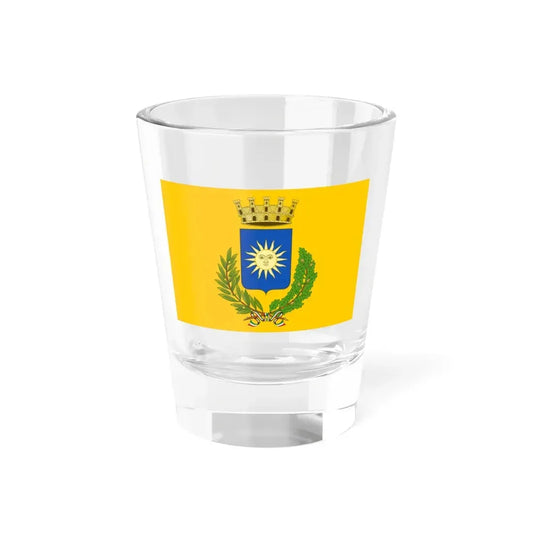 Flag of Soliera (Italy) Shot Glass 1.5oz 1.5oz - Go Mug Yourself