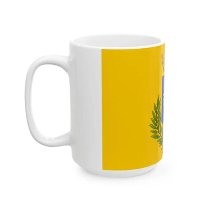 Flag of Soliera (Italy) White Coffee Mug - Go Mug Yourself