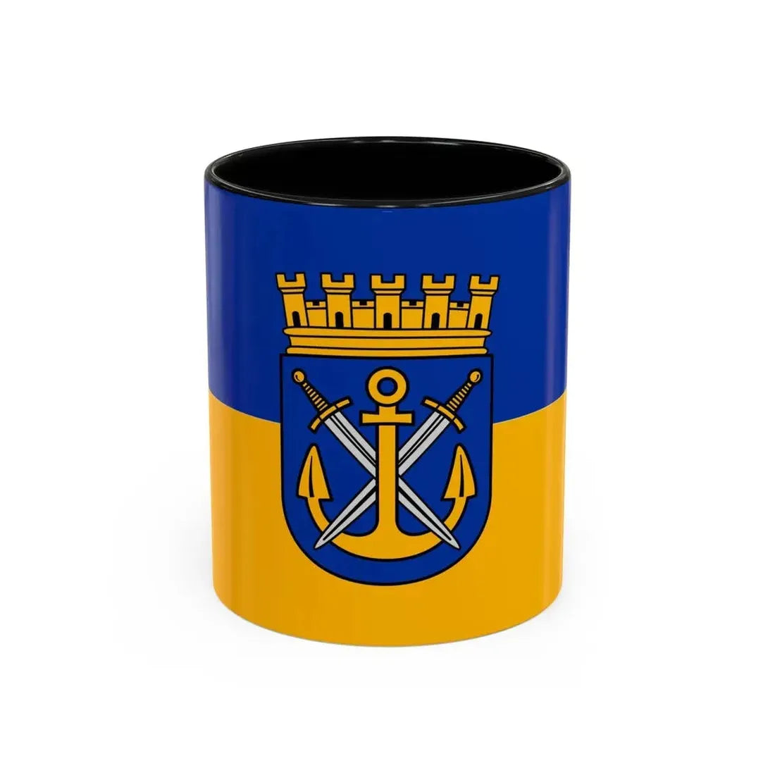 Flag of Solingen Germany - Accent Coffee Mug 11oz Black - Go Mug Yourself