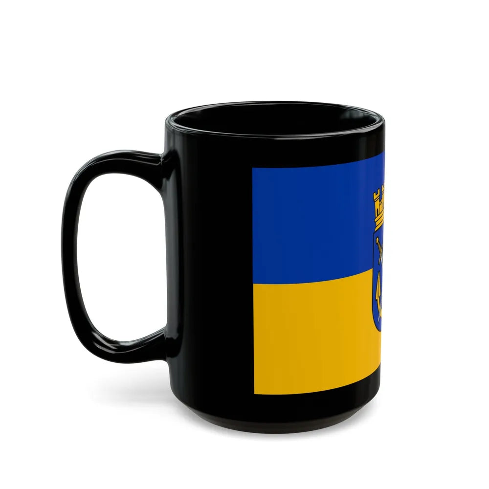 Flag of Solingen Germany - Black Coffee Mug-Go Mug Yourself