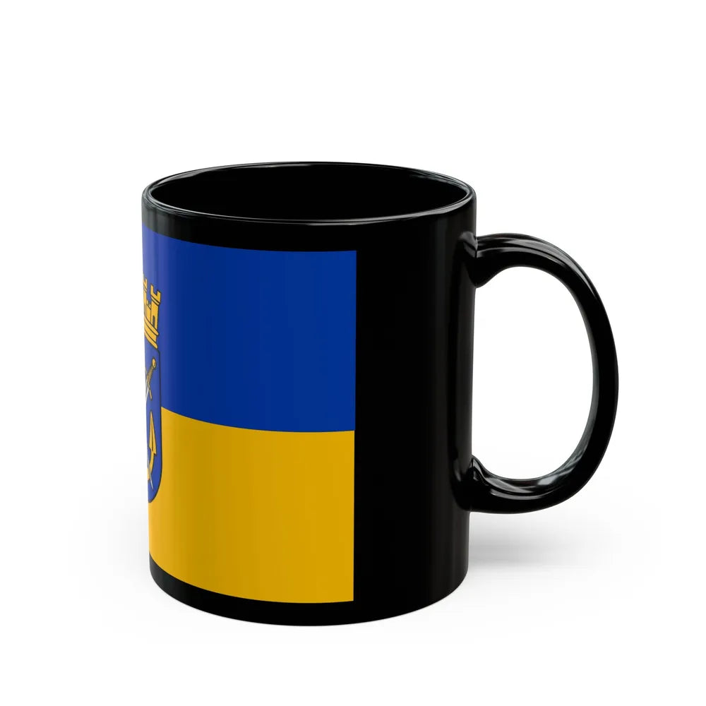 Flag of Solingen Germany - Black Coffee Mug-Go Mug Yourself